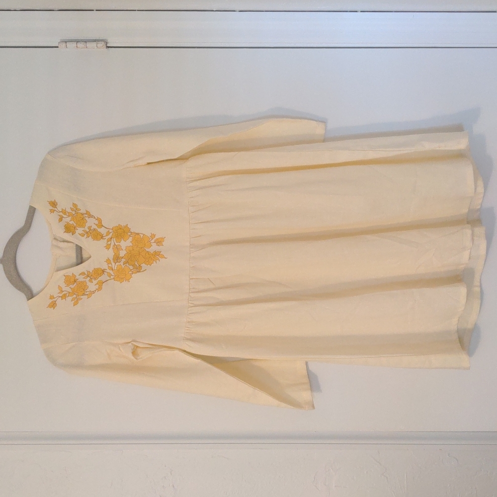 Pale Yellow Dress for Little Girl
